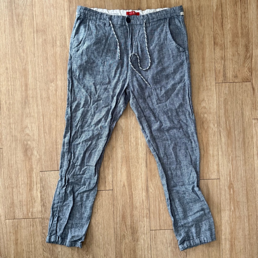 Guess Men's Blue Chinos